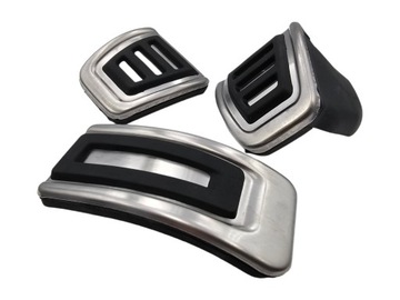 фото thumb №14, Накладки na педалі vw tiguan 2016-2023 touran 2015-2023 t-roc 2018-2023
