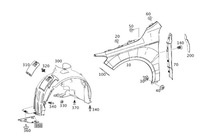 фото thumb №1, Mercedes-benz оригинальный номер крыло pzód
