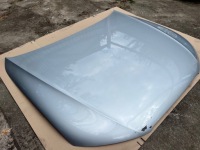 Audi a4 b8 рестайлинг  капот крышка двигателя перед lx7w серебристая Киев, фото thumb