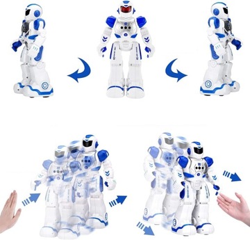 INTERAKTYWNY TAŃCZĄCY ROBOT ZDALNIE STEROWANY DLA DZIECI WYCZUWAJĄCA GESTY