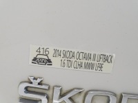 Кришка багажника задній задня багажника skoda octavia 3 5e liftback 2012-2020r lf9e Недорого, фото thumb