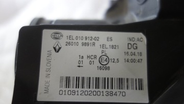 фото thumb №11, Лампа правый перед renault zoe 260109891r