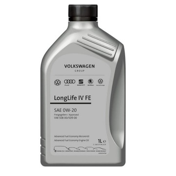 Oryginalny Olej VW Longlife IV 0W20 508.00/509.00