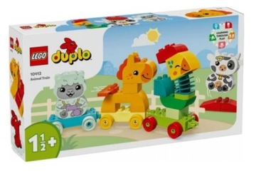 LEGO 10412 DUPLO — ПОЕЗД С ЖИВОТНЫМИ