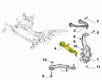 фото thumb №1, Важіль нижній передній лівий alfa romeo stelvio
