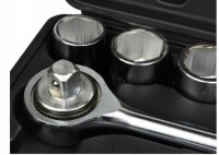 LARGE SOCKET KIT 21EL. 3 4 6-угольный 19-50мм LARGE SOCKET TIR SET