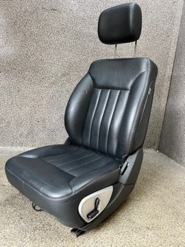 фото thumb №6, Сиденье водителя левый перед переднее кожа чёрная подушка безопасности mercedes ml w164