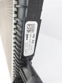 фото thumb №9, Skoa yeti 5l vw scirocco jetta golf vi 5k0 beetle cc caddy радіатор wody