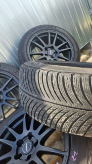 фото thumb №15, Диски mercedes audi 18" 8.5j et40 шини зимовий michelin 235/50/18 2019 r