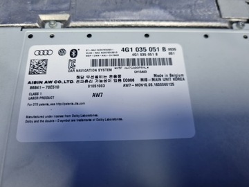 фото thumb №8, Audi a7 c7 модуль навигации считыватель радиопроигрыватель mmi oem 4g1035051b
