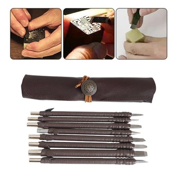 8x carving tools in