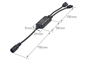 РАДИОКОНТРОЛЛЕР RF-RGB-44 КОНТРОЛЛЕР ДЛЯ RGB СВЕТОДИОДНЫХ ЛЕНТОК