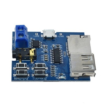 MP3 SD USB-плеер + моноусилитель 3 Вт