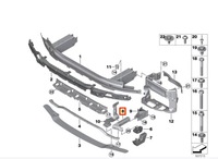 фото thumb №10, Bmw m5 f90 перед правий нижній element деформаційний 51118073506