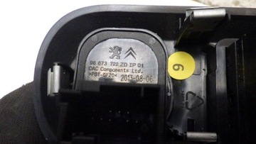 фото thumb №7, Панель кнопка регулювання дзеркал світла citroen c4 cactus 96673722zd