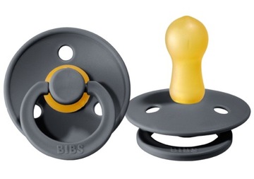 Соска-BIBS Натуральная РЕЗИНА ГЕВЕЯ 0m+ S IRON