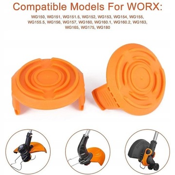 Запасные чехлы для шпули триммера Worx (3-й
