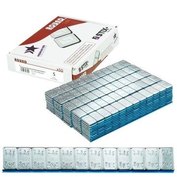 Грузики на алюминиевые диски 12 x 5г SUPER SLIM оцинкованные 400 шт.