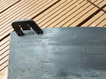 фото thumb №10, Mercedes eqe amg x294 23-24 планка na крило задня ліва a2948808102 оригінальний номер