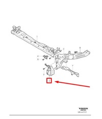 фото thumb №7, Уголок передняя секция левая volvo c40 xc40 оригинальный 31469370
