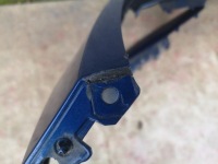 Mercedes cle 53 5.3 amg w236 a236 x236 бампер передний цвет niebieski Киев, фото thumb