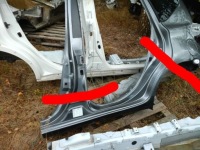 фото thumb №1, Nissan note e12 поріг блок двигуна лівий bok oryg.