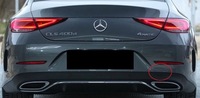 фото thumb №16, Mercedes cls c257 w257 amg 2018-2021 заглушка фаркоп задняя комплектная оригинал