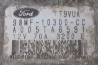 Ford fiesta mk5 02 r 1.25 генератор Цена, фото thumb