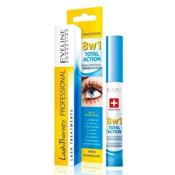 КОНЦЕНТРИРОВАННАЯ СЫВОРОТКА ДЛЯ РЕСНИЦ EVELINE CONDITIONER 8 В 1