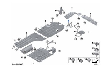 фото thumb №15, New bmw 5 g30 m5 f90 передній правий фара кронштейн кронштейн 51647383858
