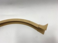 Захист петля кришки багажника ліва задній mercedes w140 c140 cl 1406945525 Київ, фото thumb