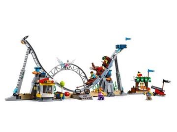 LEGO 31084 Creator 3w1 - Piracka kolejka górska. Zagniecenia.