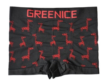 Трусы-боксеры Greenice Giraffe для мальчиков, 7-9 лет, 4829
