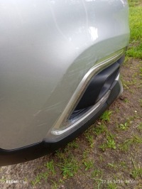 Бампер передній kompletny captur lift 17 bixui білий перламутр Київ, фото thumb