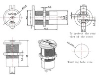 фото thumb №9, Зарядное устройство usb c+a qc 4.0 pd 60w красный