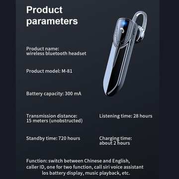 Наушники Bluetooth 5.2 для делового вождения Спорт