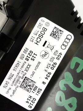 фото thumb №10, Audi a6 4g0 a7 4g8 c7 14-18 рестайлинг спидометр приборы eu 2.0 tdi 4g8920934r 36 km