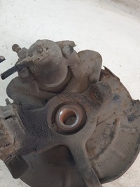 фото thumb №10, Амортизационная стойка левый амортизатор поворотный кулак volkswagen polo 9n 1.9tdi 03r.