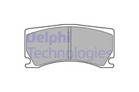 фото thumb №1, Delphi тормозные колодки тормозные peugeot rcz