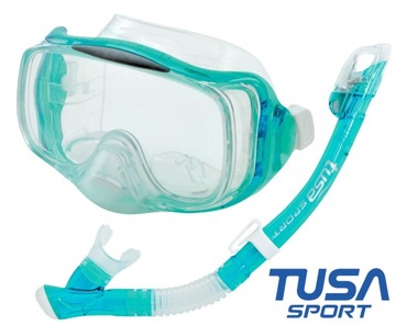 TUSA DIVING SET маска IMPREX 3D трубка DRY VALVE UC3325 для отпуска CGR