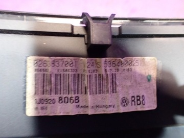 фото thumb №6, Vw golf iv 97-06 1.6 100km спідометр  прилади 1j0920806b