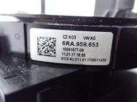 фото thumb №10, Важіль перемикач стрічка комбінований 6c6953501h 6ra959653 skoda rapid 17r