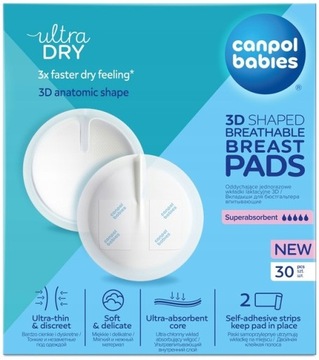 CANPOL BASIC ГЕЛИРУЮЩИЕ ПРОДУКТЫ ДЛЯ ЛАКТАЦИИ 30 шт.
