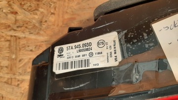 фото thumb №8, Volkswagen touran ii лампа ліва зад задня w кришка багажника 5ta945093d
