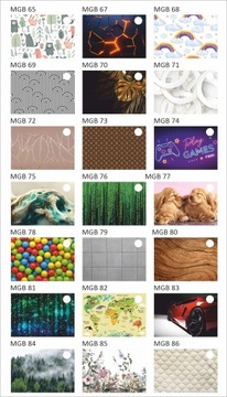 Коврик для детей на столе Micke 73x50 животных