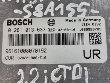 фото thumb №7, Блок керування двигуна оригінальний номер 0281013633 honda cv-r iii 2.2 i-ctdi