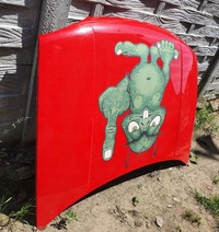 фото thumb №2, Капот крышка vw golf iv lp3g