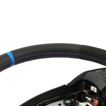 фото thumb №9, Bmw x3 f25 x4 f26 руль новая чёрная кожа алькантара мультифункция