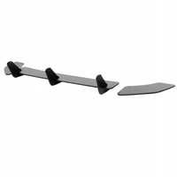 фото thumb №8, Матовий чорний дифузор заднього бампера задні