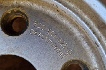 фото thumb №9, Колесо запасное audi a4 avant 8d5, b5 8d0601025d 1.9l дизель 1997